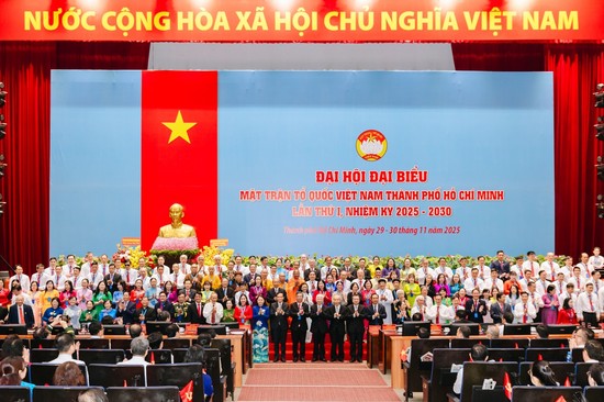 Ủy ban MTTQVN TP.HCM khóa I, nhiệm kỳ 2025-2030 ra mắt đại hội