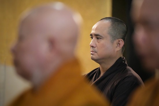 Thượng tọa Thích Tâm Hải, Tổng Biên tập Báo Giác Ngộ - Ảnh: Hữu Khoa