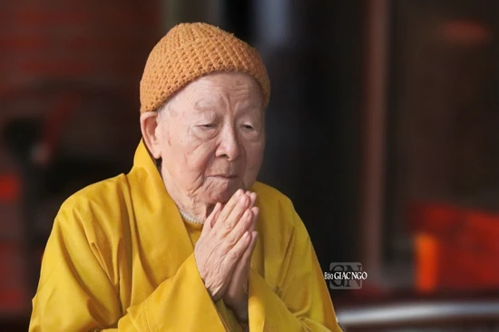 Đức Trưởng lão Hòa thượng Phó Pháp chủ GHPGVN Thích Thanh Dục viên tịch, đại thọ 100 năm - Ảnh tư liệu BGN