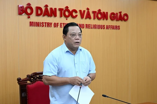 Thứ trưởng Nguyễn Hải Trung cũng từng làm Tổ trưởng Tổ công tác liên ngành hướng dẫn, giúp đỡ GHPGVN tổ chức thành công Đại lễ Vesak Liên Hiệp Quốc 2025 tại TP.HCM
