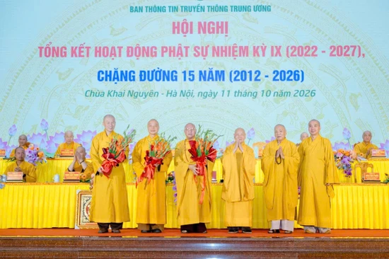 Ban Thông tin - Truyền thông Trung ương tổng kết hoạt động Phật sự nhiệm kỳ IX (2022-2027) và chặng đường 15 năm hình thành, phát triển