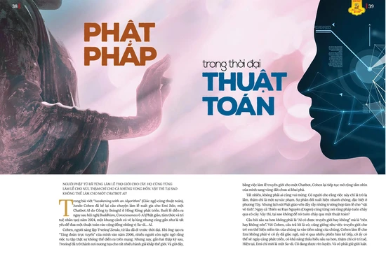 Bài đăng trên giai phẩm Giác Ngộ Xuân Bính Ngọ - 2026 - Thiết kế: Phòng Mỹ thuật BGN/Tống Viết Diễn