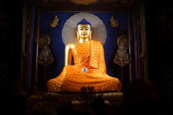 Tượng Phật tại Bồ Đề Đạo Tràng - Ấn Độ