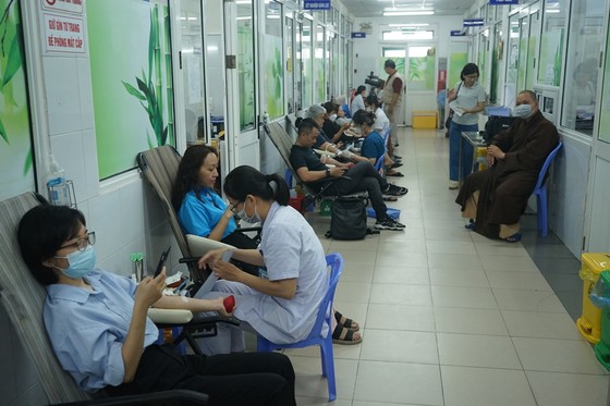 Buổi hiến máu tập trung để đáp ứng nhu cầu sử dụng và dự trữ máu tại các bệnh viện ở Đà Nẵng