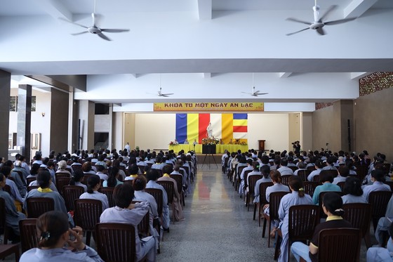 Khóa tu “Một ngày an lạc” được tổ chức tại chùa Phổ Quang (Q.Tân Bình, TP.HCM)
