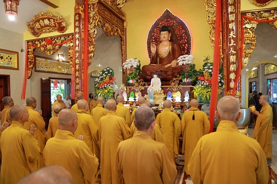 Lễ khánh tạ Tam bảo chùa Phước Đức