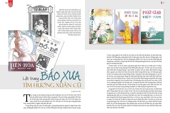 Lật trang báo xưa tìm hương xuân cũ