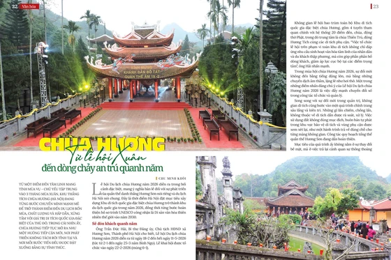 Bài trên Báo Giác Ngộ số 1339 - Thiết kế: Phòng Mỹ thuật BGN/Tống Viết Diễn