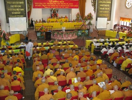 TP.HCM: Tổng mãn hạ và sơ kết công tác Phật sự 6 tháng đầu năm