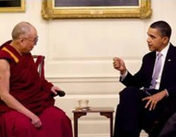 Tổng thống Hoa Kỳ Barack Obama hội đàm với đức Dalai Lama