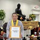Phật tử tu viện Thượng Hạnh (Texas, Hoa Kỳ) quyên góp để gởi về ủng hộ bà con bị thiệt hại do bão lũ ở quê nhà Việt Nam - Ảnh: A.B