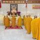Tăng Ni xã Củ Chi, Tân An Hội, Thái Mỹ, An Nhơn Tây, Nhuận Đức, Phú Hòa Đông, Bình Mỹ thực hiện Bố-tát tại chùa Pháp Thành