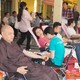 Chư Tăng và Phật tử đến chùa Vĩnh Nghiêm - TP.HCM hiến máu nhân đạo