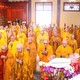 Chư tôn giáo phẩm Hội đồng Chứng minh, Hội đồng Trị sự tưởng niệm Trưởng lão Hòa thượng Thích Minh Cảnh, tại tu viện Huệ Quang