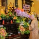 Đức Pháp chủ GHPGVN - Đại lão Hòa thượng Thích Trí Quảng thắp hương tưởng niệm Thượng toạ Thích Minh Phát - Ảnh: Tâm Quý/BGN