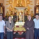 Lãnh đạo Ban Tôn giáo Chính phủ thăm Hòa thượng Thích Lệ Trang tại chùa Định Thành (P.Hòa Hưng, TP.HCM) - Ảnh: Quảng Đạo/BGN