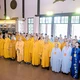 Đoàn Ban Trị sự GHPGVN tỉnh Thanh Hóa dâng hương tưởng niệm tại Nhà tưởng niệm Chủ tịch Hồ Chí Minh (P.Hạc Thành) - Ảnh: Đức Hòe