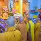 Chư tôn đức tham dự Lễ tưởng niệm Hòa thượng Thích Trí Châu, tại chùa Tuyền Lâm - Ảnh: Quảng Đạo/BGN