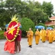 Ban Trị sự Phật giáo tỉnh Lai Châu dâng hoa tưởng niệm anh hùng liệt sĩ trước thềm đại hội 