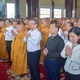 Chư tôn đức lãnh đạo Giáo hội, Ban Trị sự GHPGVN TP.HCM và chính quyền TP.HCM tham dự lễ tưởng niệm - Ảnh: Quảng Đạo/BGN
