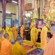 Chư Tăng cử hành lễ cúng ngọ theo nghi lễ Phật giáo truyền thống kinh đô Phú Xuân đối với các bậc Trưởng lão nhân húy nhật Trưởng lão Hòa thượng Thích Minh Châu - Ảnh: Quảng Đạo/BGN