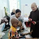 Thượng tọa Thích Quảng Pháp trao quà đến các bệnh nhi đang điều trị nội trú tại Bệnh viện Nhi đồng II TP.HCM