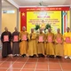 Hoà thượng Thích Gia Quang trao quyết định chuẩn y nhân sự đến các thành viên Ban Trị sự GHPGVN tỉnh Tuyên Quang