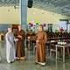 Ni trưởng Thích nữ Huệ Tuyến trao đổi cùng các thành viên trong đoàn