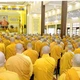 Quang cảnh buổi sinh hoạt của Tăng Ni khu vực Bình Dương tại tổ đình Hội Khánh