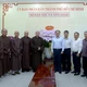 Phái đoàn Ban Thường trực Ban Trị sự GHPGVN TP.HCM tại Trụ sở Sở Dân tộc và Tôn giáo TP.HCM - Ảnh: Bảo Toàn/BGM