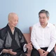 Đại lão Hòa thượng Thích Trí Quảng, Pháp chủ GHPGVN tiếp ông Nguyễn Phước Lộc, Ủy viên Trung ương Đảng, Phó Bí thư Thành ủy, Chủ tịch Ủy ban MTTQVN TP.HCM và phái đoàn lãnh đạo Thành phố - Ảnh: Thế Lân