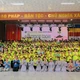 Hơn 240 khóa sinh tham dự khóa tu mùa hè "Ươm mầm từ bi" lần VIII chụp hình lưu niệm cùng chư tôn đức chùa Thiên Phước