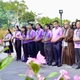 Đoàn đại biểu dâng hương tưởng niệm tại Nghĩa trang Liệt sĩ TP.Huế - Ảnh: Thanh Chiêu/SGGP