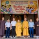 Lãnh đạo Sở Dân tộc và Tôn giáo TP.Đồng Nai chụp hình lưu niềm cùng Trưởng lão Hòa thượng Chủ tịch và chư Tăng chùa Quốc Ân Khải Tường