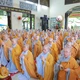 Chư Ni trường hạ chùa Kiều Đàm cử hành nghi thức đảnh lễ Tam bảo, tác pháp Tự tứ theo truyền thống thiền môn
