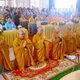 Thượng tọa Thích Thường Tấn, tân trụ trì cùng Tăng chúng chùa Bửu Thọ dâng lời phát nguyện