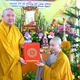 Sư cô Thích nữ Như Huệ đón nhận quyết định bổ nhiệm trụ trì chùa Nam Thiện Phật