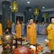 Khóa lễ khai kinh, lạy Ngũ bách danh nhân ngày vía Bồ-tát Quán Thế Âm tại chùa Phổ Quang tối ngày 28-7 - Ảnh: Bảo Toàn