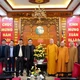 Phái đoàn Ban Tuyên giáo và Dân vận T.Ư thăm và chúc Tết chư tôn đức lãnh đạo GHPGVN tại chùa Quán Sứ