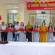 Cắt băng khánh thành phòng học cho Trường mầm non số 2