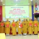 Trưởng lão Hòa thượng Thích Thiện Pháp trao quyết định đến chư tôn đức Chứng minh Ban Trị sự tỉnh