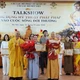 Ban Tổ chức đón nhận Giấy chứng nhận của Hòa thượng Thích Thanh Điện trao tặng