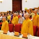 Chư tôn đức, đại biểu trong nghi thức chào Quốc kỳ, Đạo kỳ