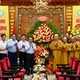 Phái đoàn lãnh đạo Đảng, Nhà nước, Ủy ban Trung ương MTTQVN chúc mừng chư tôn đức Giáo hội nhân Đại lễ Phật đản