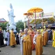 Lễ thỉnh kim quan Ni trưởng Thích nữ Minh Đức đến nơi trà-tỳ