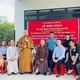 Đại đức Đồng Quảng có lời cảm ơn đến chính quyền địa phương tạo điều kiện cho đoàn trao quà từ thiện