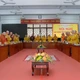 Chư tôn đức Ban Thường trực Hội đồng Trị sự, Ban Trị sự tỉnh, thành phố, tại hội nghị mở rộng ngày 1-7-2026 - Ảnh: Bảo Toàn/BGN