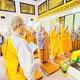 Đoàn Phân ban Ni giới tỉnh Tây Ninh tác bạch cúng dường trường hạ