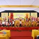 Chư tôn đức và quý khách thực hiện nghi thức khởi công xây dựng chùa Tân Bảo - Trụ sở Ban Trị sự tỉnh