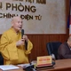 Trưởng lão Hòa thượng Thích Thiện Nhơn phát biểu khai mạc hội nghị - Ảnh: Bảo Toàn/BGN